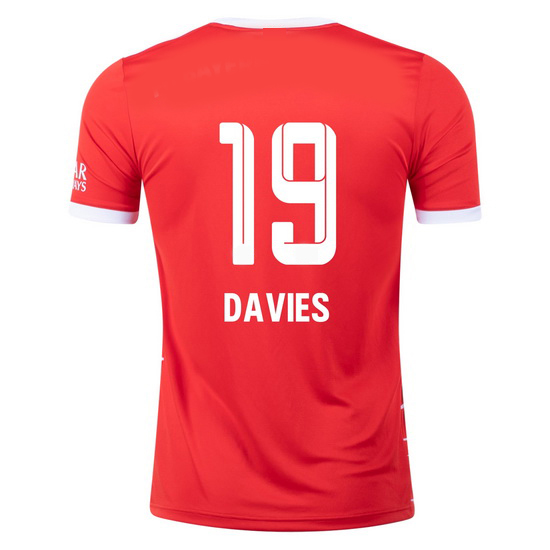 2022/23 Alphonso Davies Home Men's Soccer Jersey