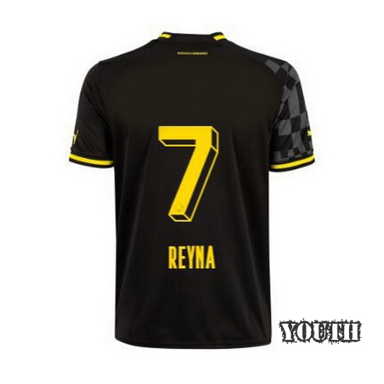22/23 Gio Reyna Away Youth Jersey