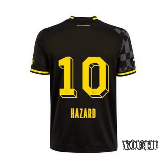 22/23 Thorgan Hazard Away Youth Jersey