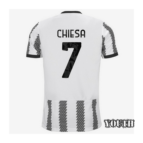 2022/23 Federico Chiesa Home Youth Soccer Jersey