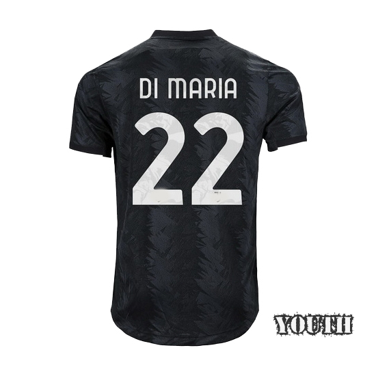 22/23 Angel di Maria Away Youth Soccer Jersey
