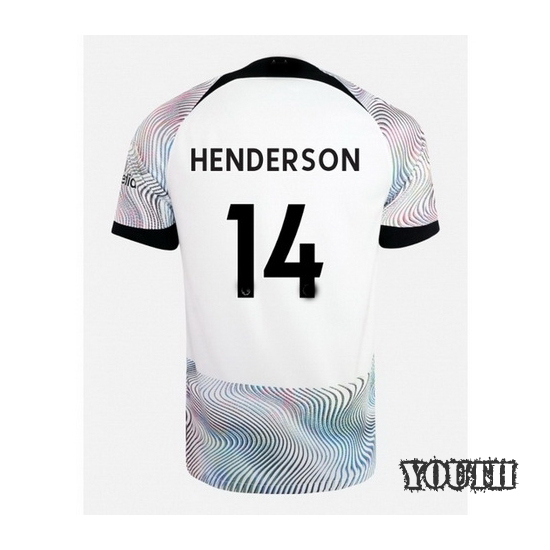 22/23 Jordan Henderson Away Youth Soccer Jersey