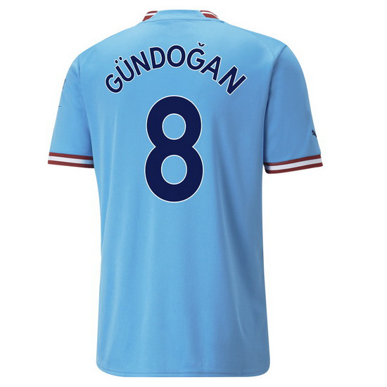 2022/23 Ilkay Gundogan Home Men's Soccer Jersey