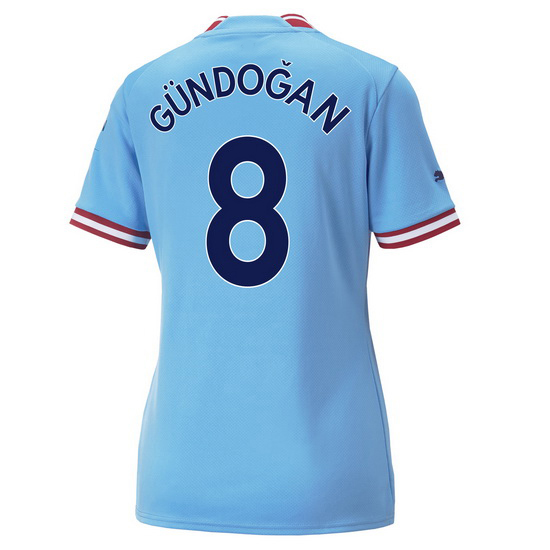 2022/23 Ilkay Gundogan Home Women's Soccer Jersey