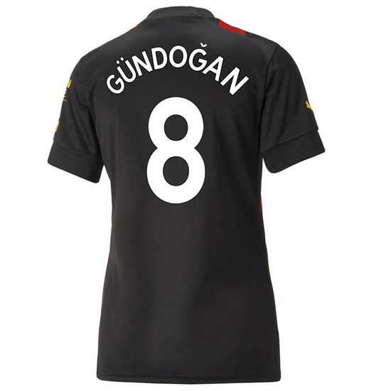22/23 Ilkay Gundogan Away Women's Soccer Jersey