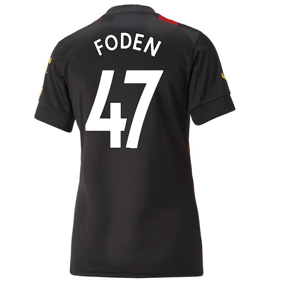 22/23 Phil Foden Away Women's Soccer Jersey