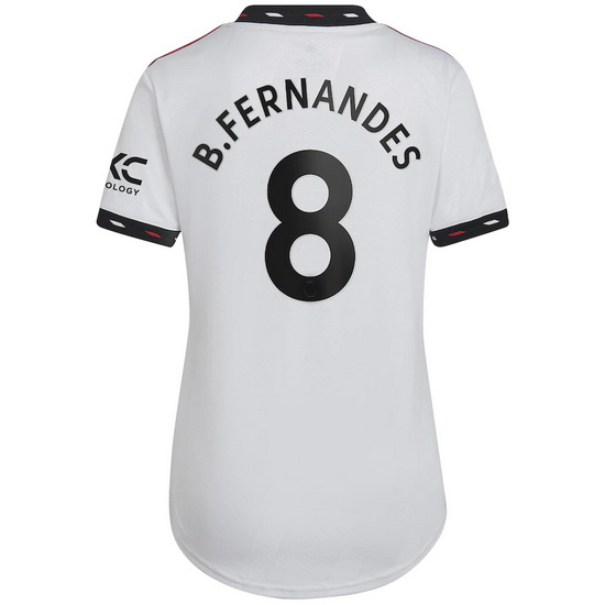 22/23 Bruno Fernandes Away Women's Soccer Jersey