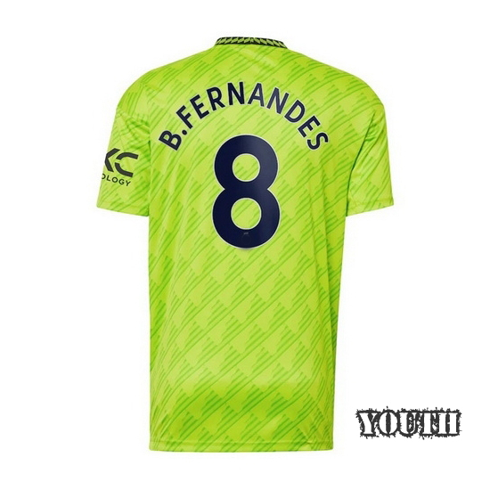 2022/2023 Bruno Fernandes Third Youth Soccer Jersey