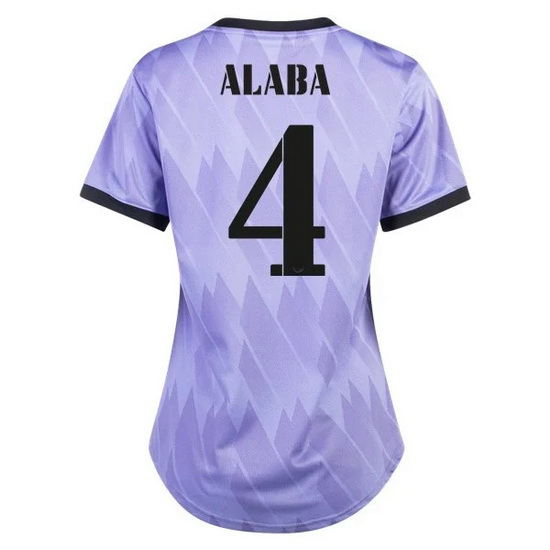 22/23 David Alaba Away Women's Soccer Jersey