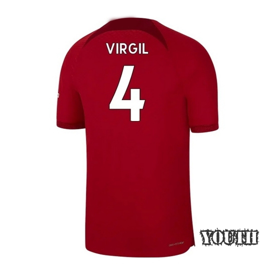 22/23 Virgil Van Dijk Home Youth Jersey
