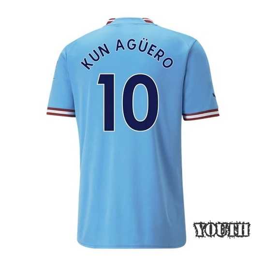 22/23 Sergio Aguero Home Youth Jersey