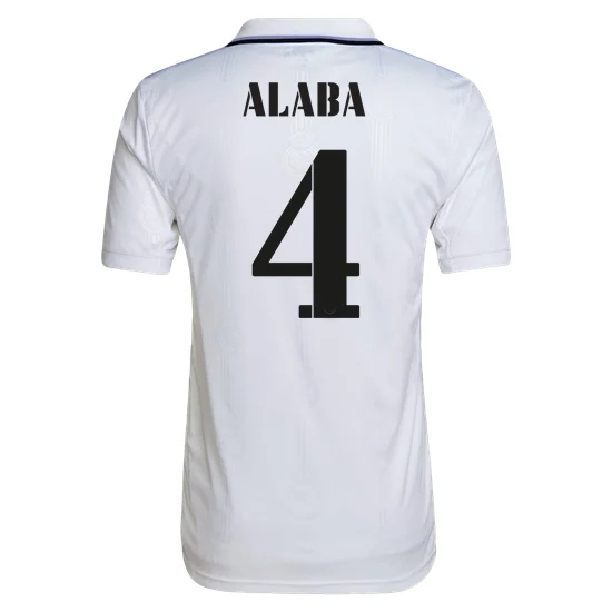 22/23 David Alaba Home Men's Jersey