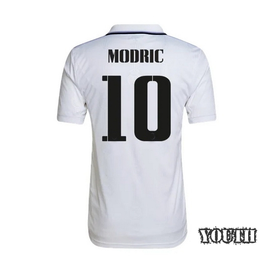 22/23 Luka Modric Home Youth Jersey