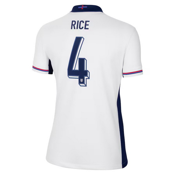 2024 Declan Rice England Home Women's Soccer Jersey