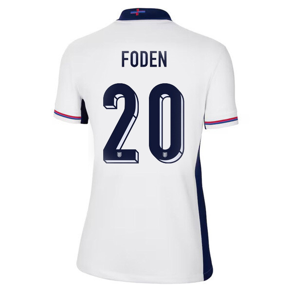2024 Phil Foden England Home Women's Soccer Jersey