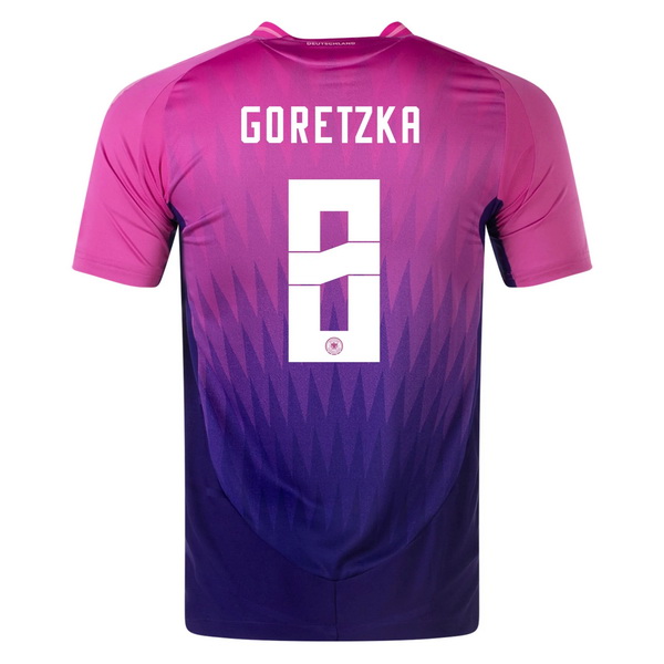 2024 Leon Goretzka Germany Away Men's Soccer Jersey