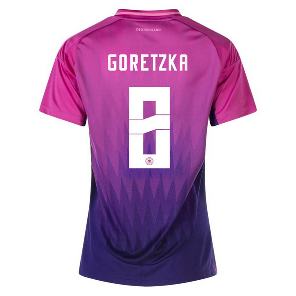 2024 Leon Goretzka Germany Away Women's Soccer Jersey