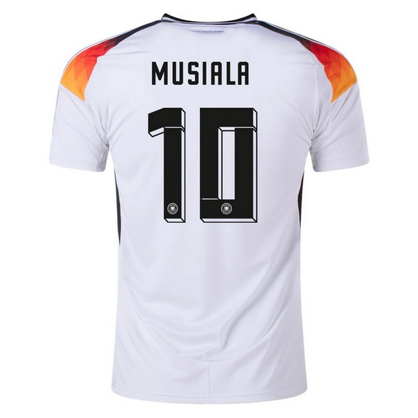 2024 Jamal Musiala Germany Home Men's Soccer Jersey