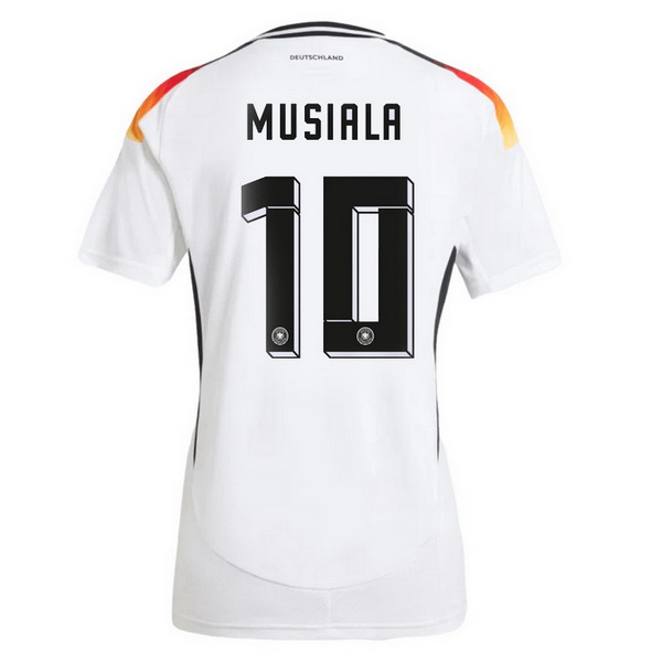 2024 Jamal Musiala Germany Home Women's Soccer Jersey