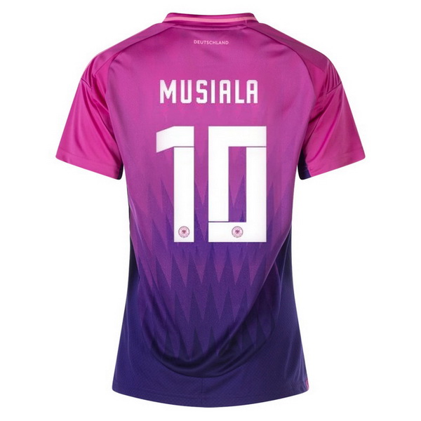 2024 Jamal Musiala Germany Away Women's Soccer Jersey