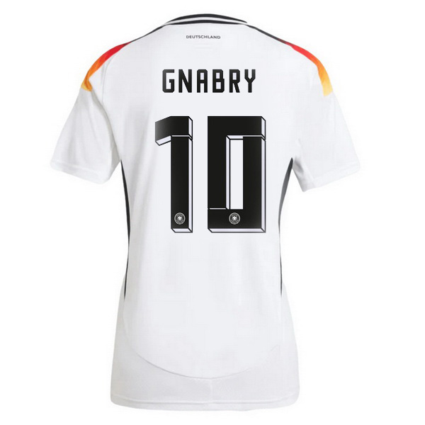 2024 Serge Gnabry Germany Home Women's Soccer Jersey