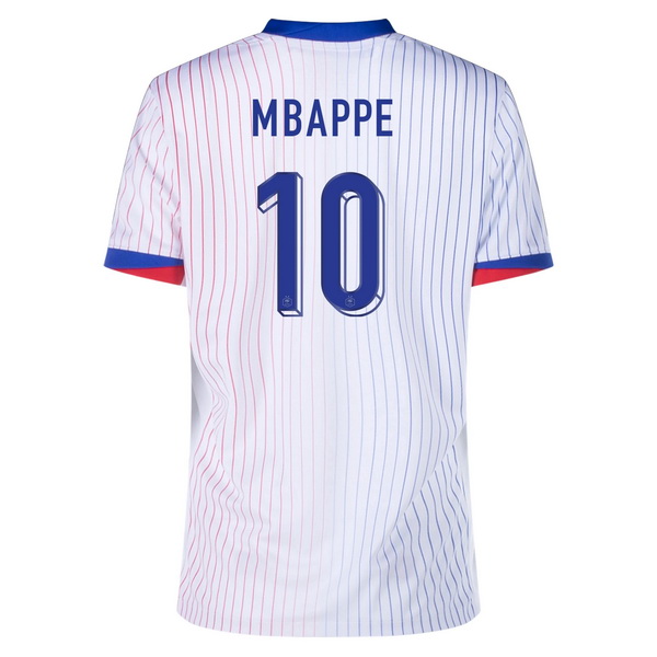 2024 Kylian Mbappe France Away Women's Soccer Jersey