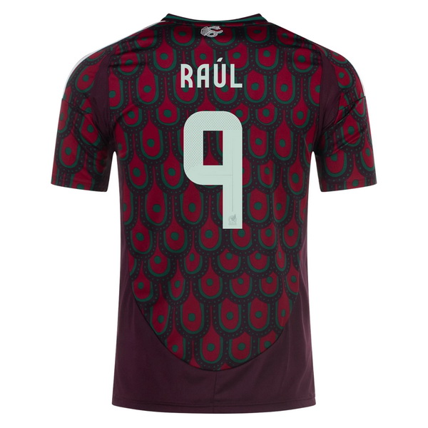 2024 Raul Jimenez Mexico Home Men's Soccer Jersey