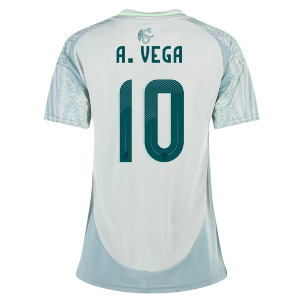 2024 Alexis Vega Mexico Away Women's Soccer Jersey