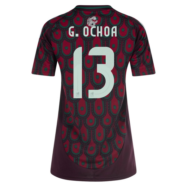 2024 Guillermo Ochoa Mexico Home Women's Soccer Jersey