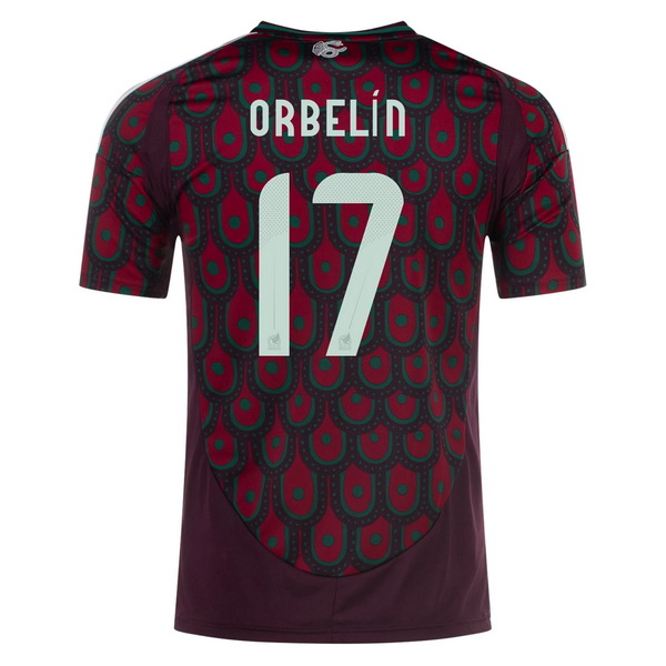2024 Orbelin Pineda Mexico Home Men's Soccer Jersey