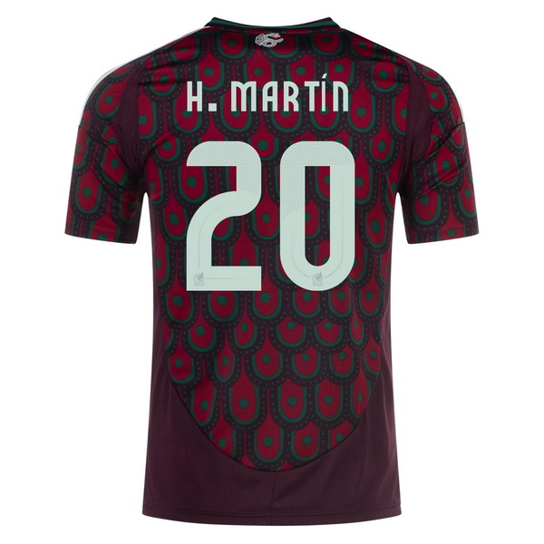 2024 Henry Martin Mexico Home Men's Soccer Jersey
