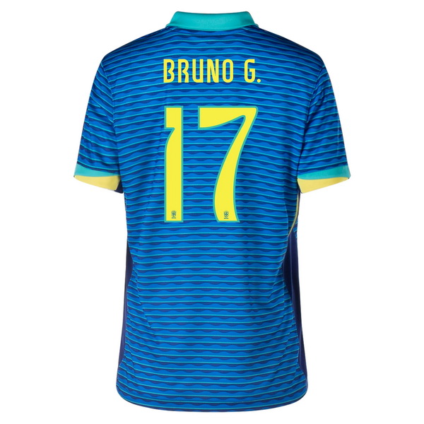 2024 Bruno Guimaraes Brazil Away Women's Soccer Jersey