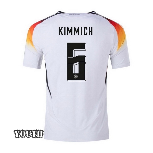 2024 Joshua Kimmich Germany Home Youth Soccer Jersey