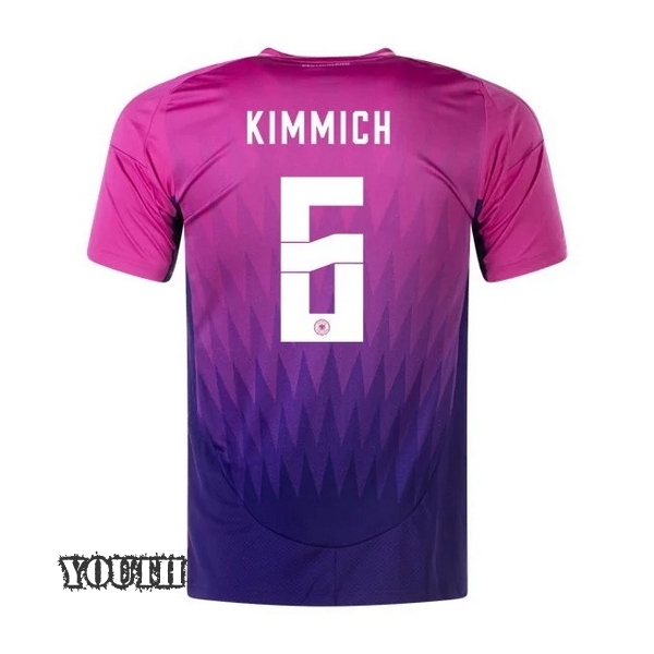 2024 Joshua Kimmich Germany Away Youth Soccer Jersey