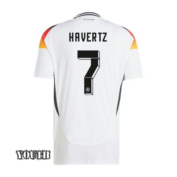 2024 Kai Havertz Germany Home Youth Soccer Jersey