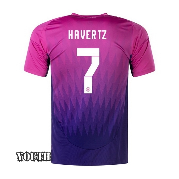 2024 Kai Havertz Germany Away Youth Soccer Jersey