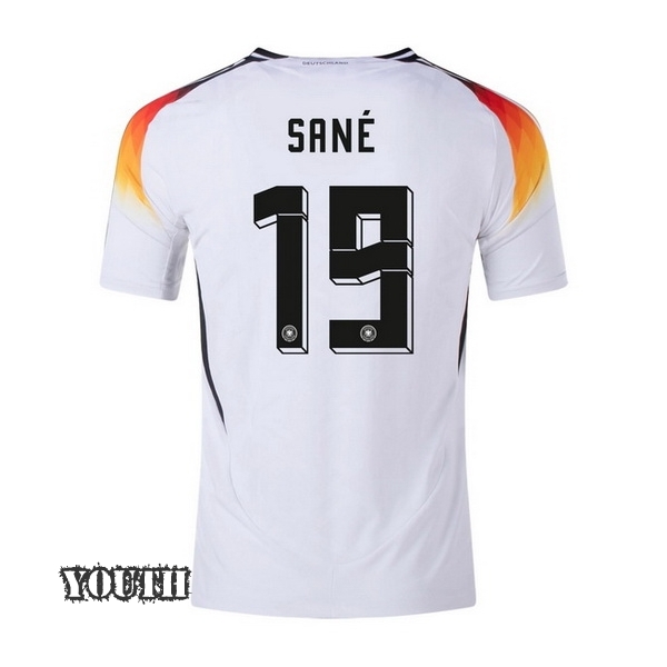 2024 Leroy Sane Germany Home Youth Soccer Jersey