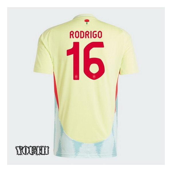 2024 Rodrigo Spain Away Youth Soccer Jersey