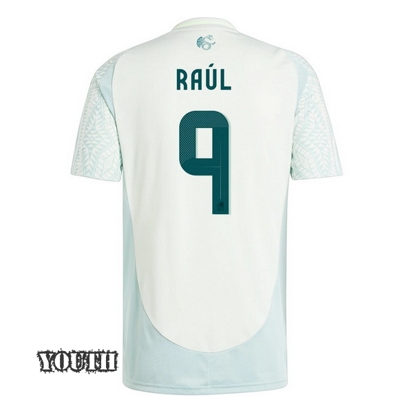 2024 Raul Jimenez Mexico Away Youth Soccer Jersey