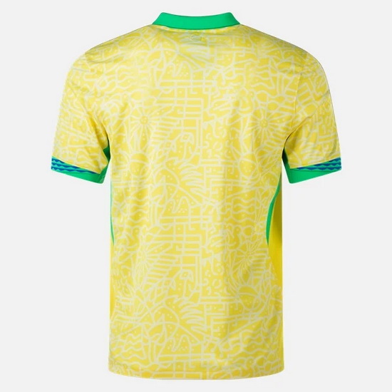 2024 Brazil Team Home Men's Soccer Jersey