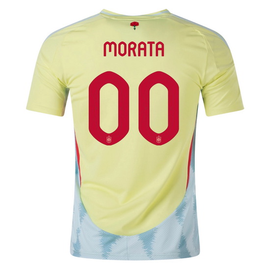 2024 Spain Customized Away Men's Soccer Jersey