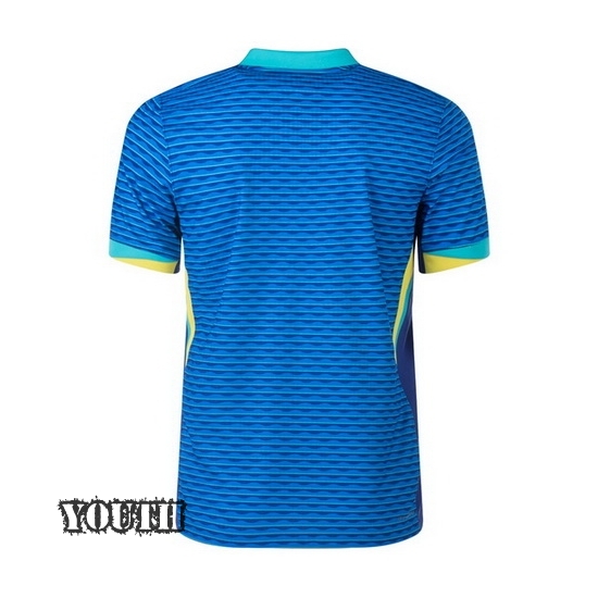 2024 Brazil Team Away Youth Soccer Jersey