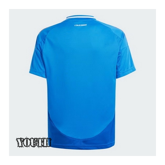 2024 Italy Team Home Youth Soccer Jersey