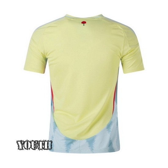 2024 Spain Team Away Youth Soccer Jersey