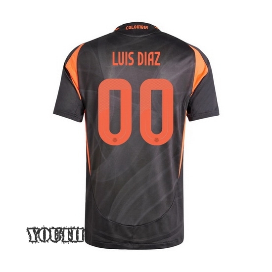 2024 Colombia Customized Away Youth Soccer Jersey