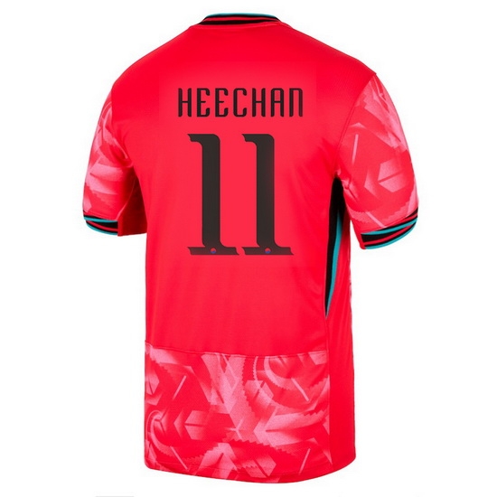 2024 Hwang Hee-chan South Korea Home Men's Soccer Jersey