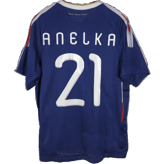 2010 Anelka France Home Retro Men's Soccer Jersey