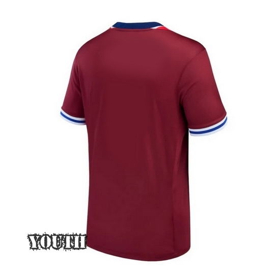 2024 Norway Team Away White Youth Soccer Jersey