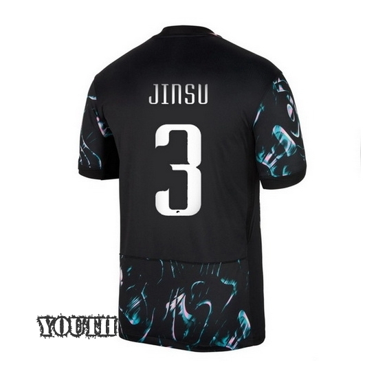 2024 Kim Jin-su South Korea Away Youth Soccer Jersey