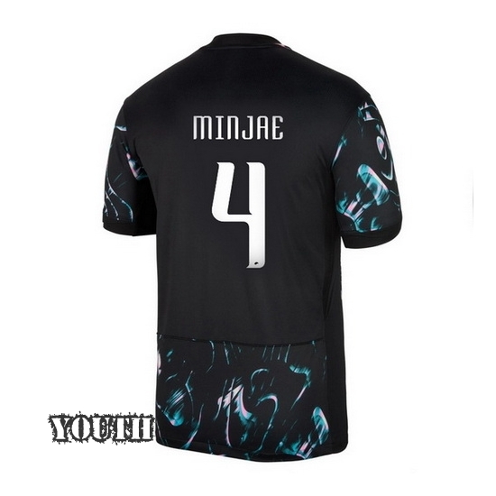 2024 Kim Min-jae South Korea Away Youth Soccer Jersey